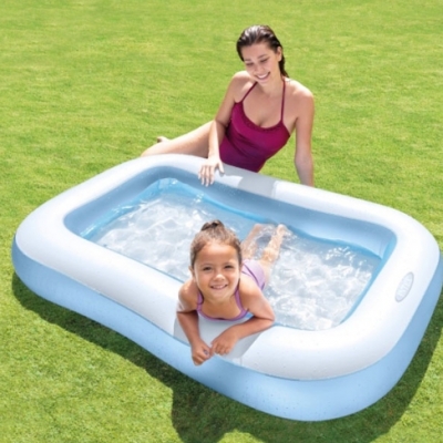 INTEX สระเป่าลม สระน้ำเป่าลม ทรงสี่เหลี่ยมผืนผ้า Inflatable Rectangular Pool รุ่น 57403