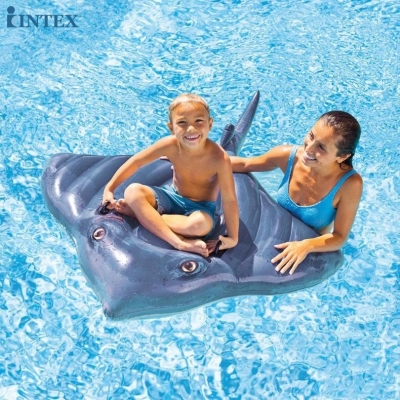 INTEX แพเป่าลม แพปลากระเบน Stingray Ride-On รุ่น 57550