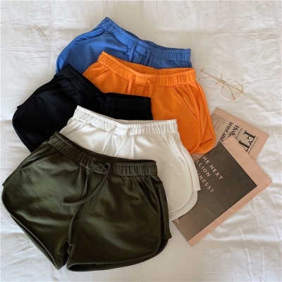 กางเกงขาสั้นผู้หญิง ทรงสปอร์ต มี 5 สี 2 size