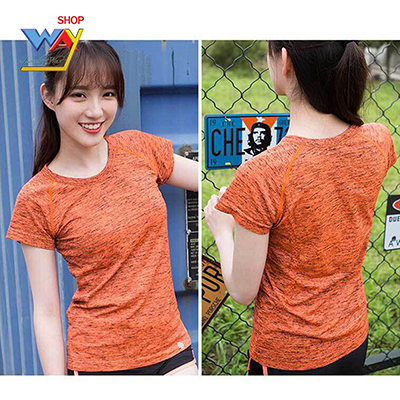 T-Shirt เสื้อยืดออกกำลังกาย สำหรับผู้หญิง คละสี