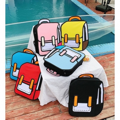 กระเป๋า 3 มิติ แฟชั่นมาใหม่มี 5 สี 